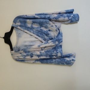 Lulus Long Sleeve Crop Top, NWT